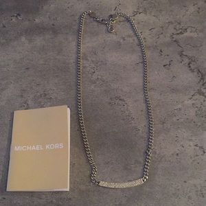 Silver Michael Kors necklace